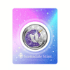 2023 - Ghana Unicorn ""Aurora"" 1oz Silver 999 Color with Certi Log Coincard physical Themed Coins 