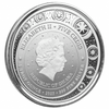 2023 - Ghana Unicorn ""Aurora"" 1oz Silver 999 Color with Certi Log Coincard physical Themed Coins 
