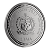 2022 - Sea Dragon 1 Oz 999 Silver Samoa 2 Tala Proof Like