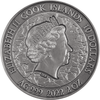 2022 - Lord of the Rings 2 oz Antique finish Silver Coin 10$ Cook Islands