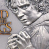 2022 - Lord of the Rings 2 oz Antique finish Silver Coin 10$ Cook Islands