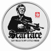 2023 - Scarface 40th Anniversary 1oz Silver 999 Color Chad In TEP Blister