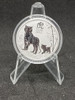 2022 - AUSTRALIA 50Cents YEAR OF THE TIGER LUNAR 1/2 OZ SILVER 999