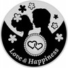 2019 - Love and Happiness Proof Silver Coin 500 Francs CFA Cameroon