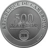 2019 - Love and Happiness Proof Silver Coin 500 Francs CFA Cameroon