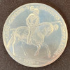 1989 Spain 5 ECU, Carolus V Imperator Silver Proof Orginal Wodden Box