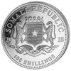 2018 - Somalia 1 oz Silber 9999 African Wildlife Leopard Silbermünze ST / BU