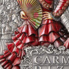 2022 - Carmen Titans of the Music 2 oz Antique finish Silver Coin 5$ Niue