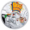 2013 - Bugs Bunny Cartoon Characters 1/2 oz Proof Silver Coin 1$ Niue