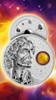 2023 - Malta Copernicus 1 oz Silver 999.9 5 Euro Color in Original Folder BU