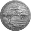 2022 - Buffalo Expressions of Wildlife 2 oz Antique finish Silver Coin Cameroon