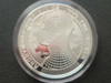 2009 - CRYPTO! BITCOIN GUARDIAN COMMEMORATIVE 1 OZ SILVER PROOF ROUND CAPSULE & COA