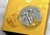 2021 - Gold Rush 50g Antique finish Silver Coin 2000 Francs CFA Cameroon