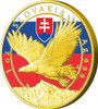 2023 - SLOVAK EAGLE Flag Beasts 1oz Silver Coin $2 Niue