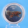 2023 - Prehistoric Life Dunkleosteus Silver Coin Color oz 999 Congo