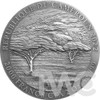Buffalo Expressions of Wildlife 2 oz Antique finish Silver Coin Cameroon 2022