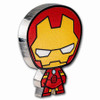 2023 - IRON MAN Chibi Marvel 1oz Silver Coin $2 Niue