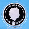 2023 - Aquaman™ 1oz Silver DC Comics™ (2) Silver Coin Samoa ST / BU