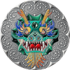 2024 - $5 Niue AF - 2 OZ Mandala Collection - Dragon
