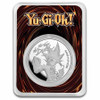 2023 - Yu-Gi-Oh! Game Flip Coin 25 Years 1 Oz 999 Silver Niue ST/BU in TEP