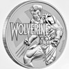 2021 Wolverine Marvel .9999 1oz Silver on Card Perth Mint Limited to 1000
