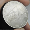 RMS TITANIC .999 Fine/Pure TITANIUM Coin. One Troy Ounce 31.1g. Invest/Bullion