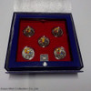 Commemorative of Mae Mai Muay Thai souvenir coins (set of 5 coins) with leather box