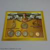 2006 - Circulation Coin Panel complete set Thailand (6 coins packed in panel and box)