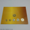 2006 - Circulation Coin Panel complete set Thailand (6 coins packed in panel and box)