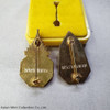 2011 - Brooch, Royal pin, Phor Por Ror 9, old condition, The King's Rama 9 - 60th and 84th birthday