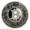 Bitcoin NEW DESIGN .999 Silver Bitcoin