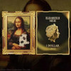 2022 World famous painting jigsaw -Mona Lisa's smile- silver&amp;copper coin