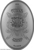 2023 Chad Thousand Arms Guanyin 5oz Silver Antiqued Coin