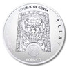 2022 Sin Tigris Guardian South Korean 1 oz .999 silver coin in capsule