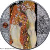 2022 Sexy Nudes Women Gustav Klimt Water Serpents .999 silver proof Cameroon OGP