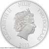 2022 The MandalorianT Classic - Boba FettT 1oz Silver Coin