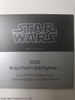 2022 Star WarsT: Boba Fett's Starfighter 1oz Silver $2 Niue Coin