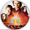 2022 Niue Star Wars Battle Scenes Anakin vs. Obi-Wan 3oz Silver Coloured
