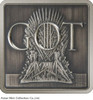 2022 Game of Thrones Iron Throne 1oz Silver Medallion