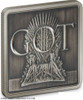 2022 Game of Thrones Iron Throne 1oz Silver Medallion