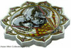 2022 $5 Solomon Islands RAM OF THE 3ER CHAKRA Phil Lewis 2 Oz Silver Proof Coin.