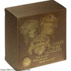 2022 - Three Wise Monkeys Life Quotes 1oz Coin 5 Cedis Republic of Ghana