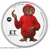2022 - E.T. Extra-Terrestrial 40th annv 1 oz .999 Silver Coin $2 alien life in TEP
