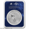 2022 - E.T. Extra-Terrestrial 40th annv 1 oz .999 Silver Coin $2 alien life in TEP