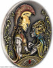 2022 - Medea and Jason's Love Myths of Love 2 oz Antique finish Silver Coin