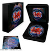 2022 - 1oz $2 NZD Niue Welsh Dragon Black Platinum Colorized Magic Silver Coin