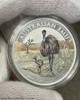 2021 Australian Emu 1oz Coloured Silver Coin - Melbourne Money Expo ANDA Special