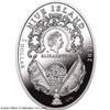 2021 - Twelve Monograms Egg Imperial Faberge Eggs Proof Silver Coin 1$