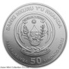 2021 - Rwanda 1 oz Silver African Okapi BU