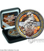 2021 - 2 OZ Silver Queen's Beasts White Greyhound Iron Power Edition In Box